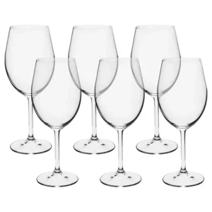 Jogo de 6 Taças de Vinho